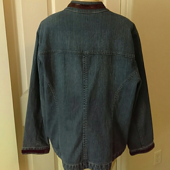 Venezia Sequence Decor Jean Jacket Sz 18/20 - Picture 5 of 7